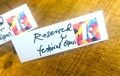 Reserved For Festival Goers